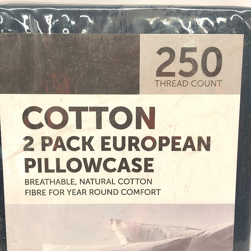 Target 5 Mixed Textures/Colours Europoean Pillow Cases NEW