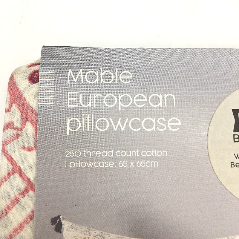 Target 5 Mixed Textures/Colours Europoean Pillow Cases NEW