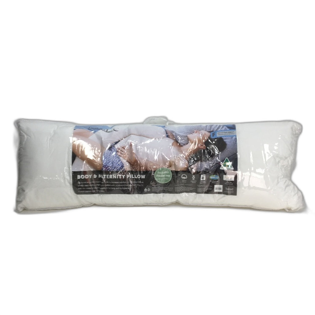 Sleepcraft Dreamaker Firm & High Support Body & Maternity Pillow NEW