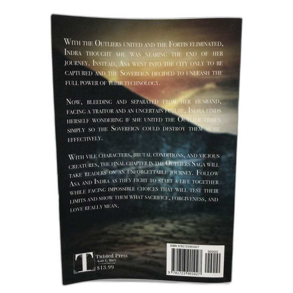 Retribution Book #3 Outliers Saga by Kate L. Mary Paperback NEW