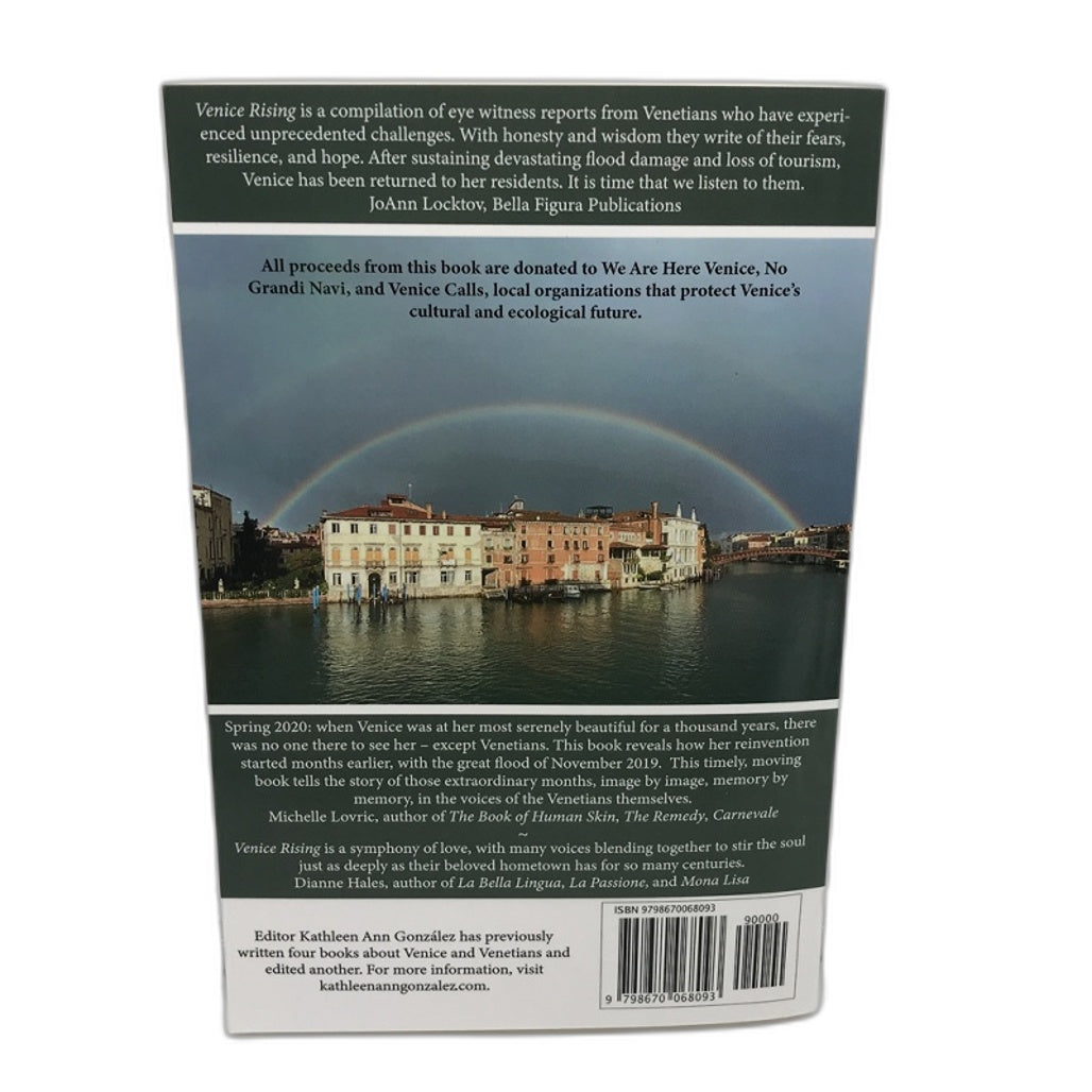 Venice Rising: Aqua Granda Pandemic Rebirth by Kathleen Ann Gonzalez Book Paperback NEW