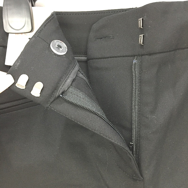 Jacqui E Black Capri 3/4 Basic Minimalist Pants Ladies Size 8 NEW