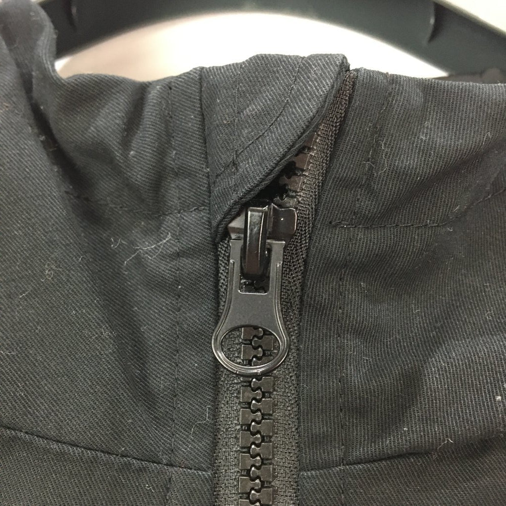 Jeanswest Basic Hooded Black Zip Thru Jacket Mens Size Large NEW