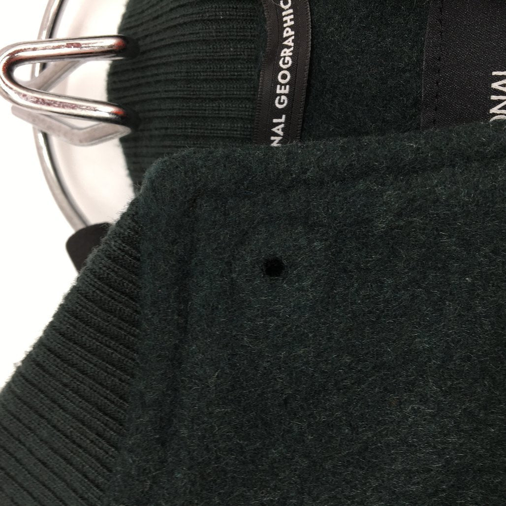 National Geographic Emerald Green Varsity Bomber Jacket Mens Size US Medium NEW