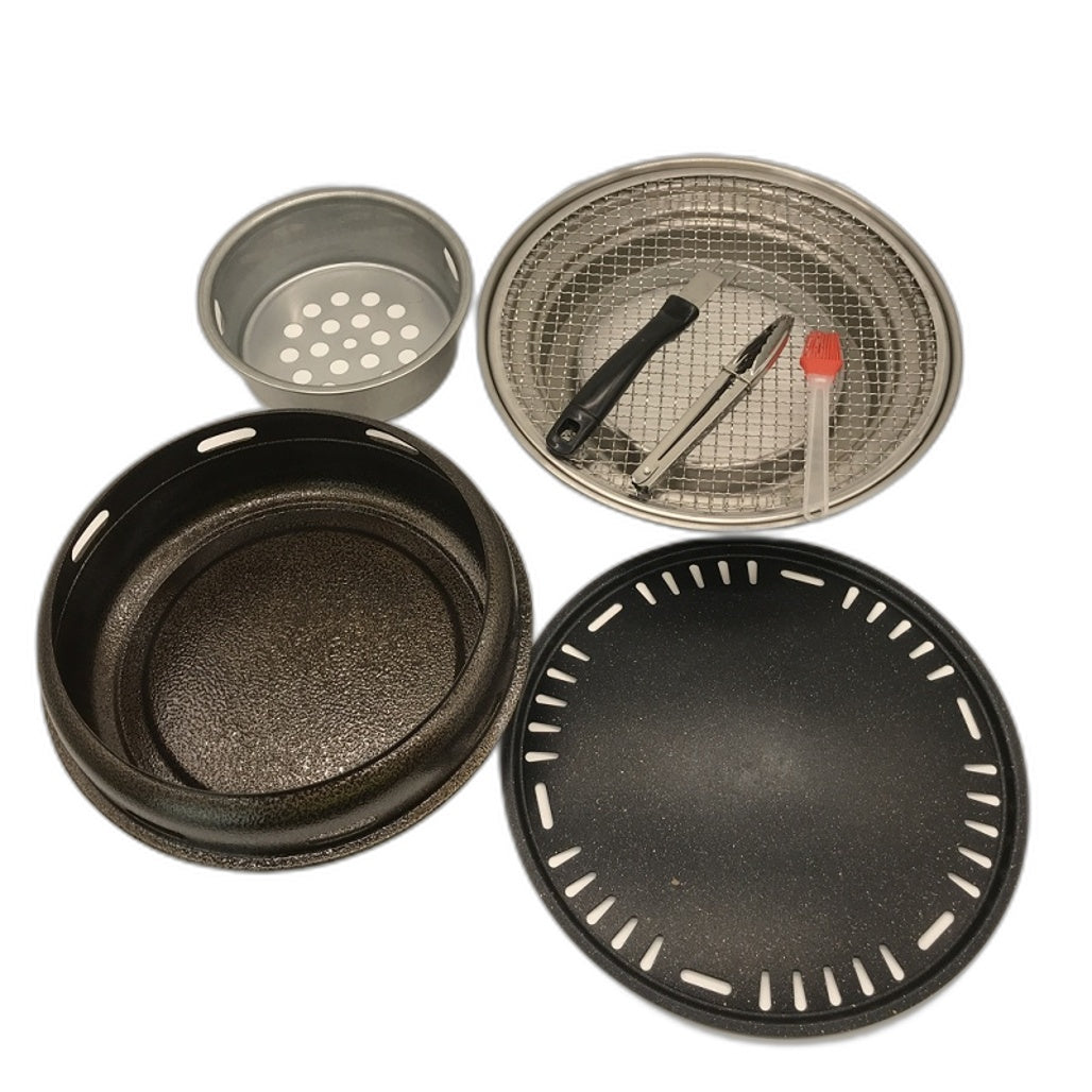 Shao Kao Stainless Steel Japanese Style Charcoal Barbecue Grill/Oven NEW