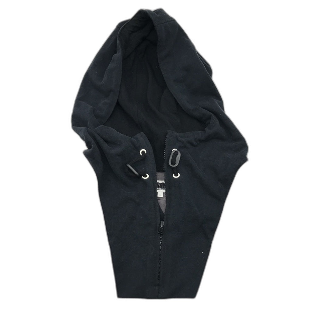 Jeanwest Mens Hooded Zipper Grey&Black Jumper Size L NEW