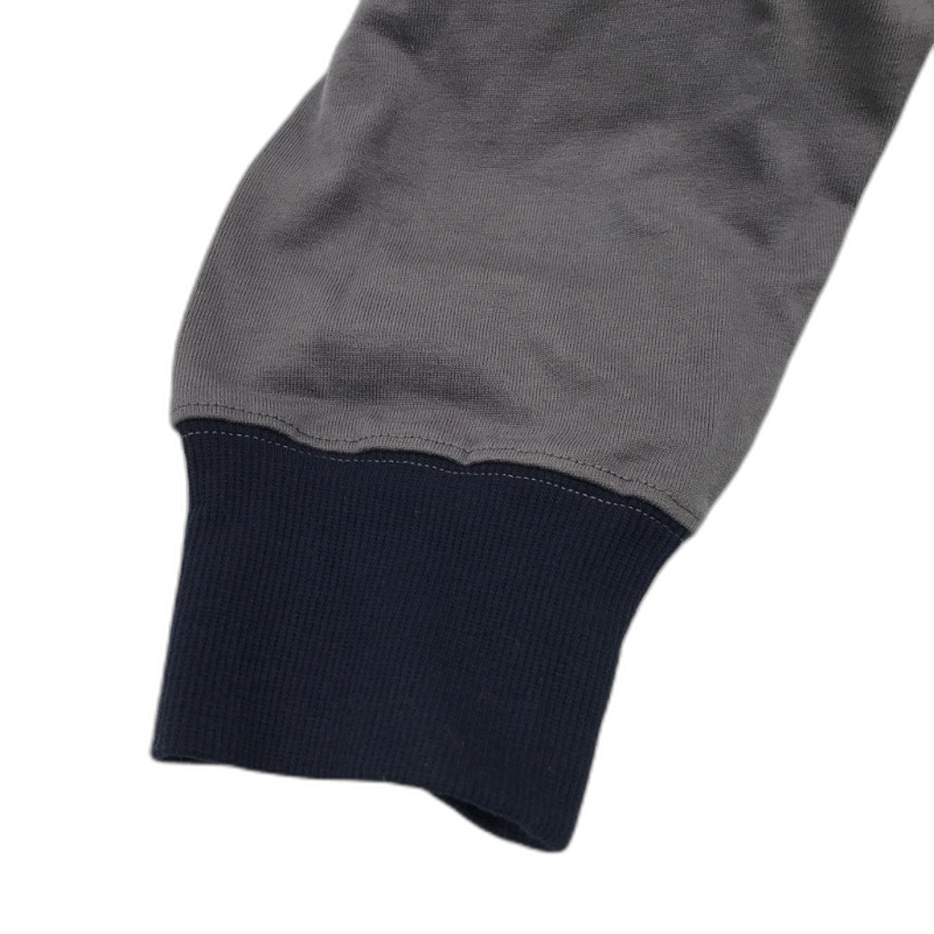 Jeanwest Mens Hooded Zipper Grey&Black Jumper Size L NEW