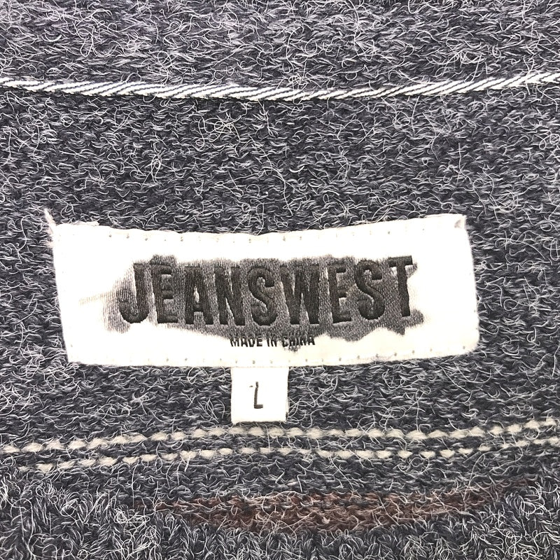 Jeanswest Morrison Multicoloured Stripe Crew Knit Jumper Mens Sz Large NEW