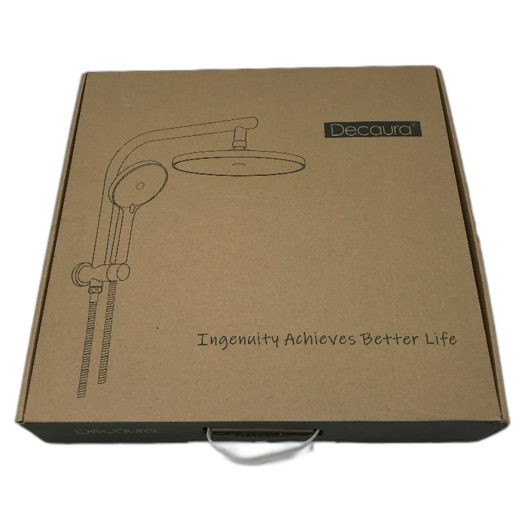 Decaura Round Silver Shower Head Set Model 8560-3 NEW