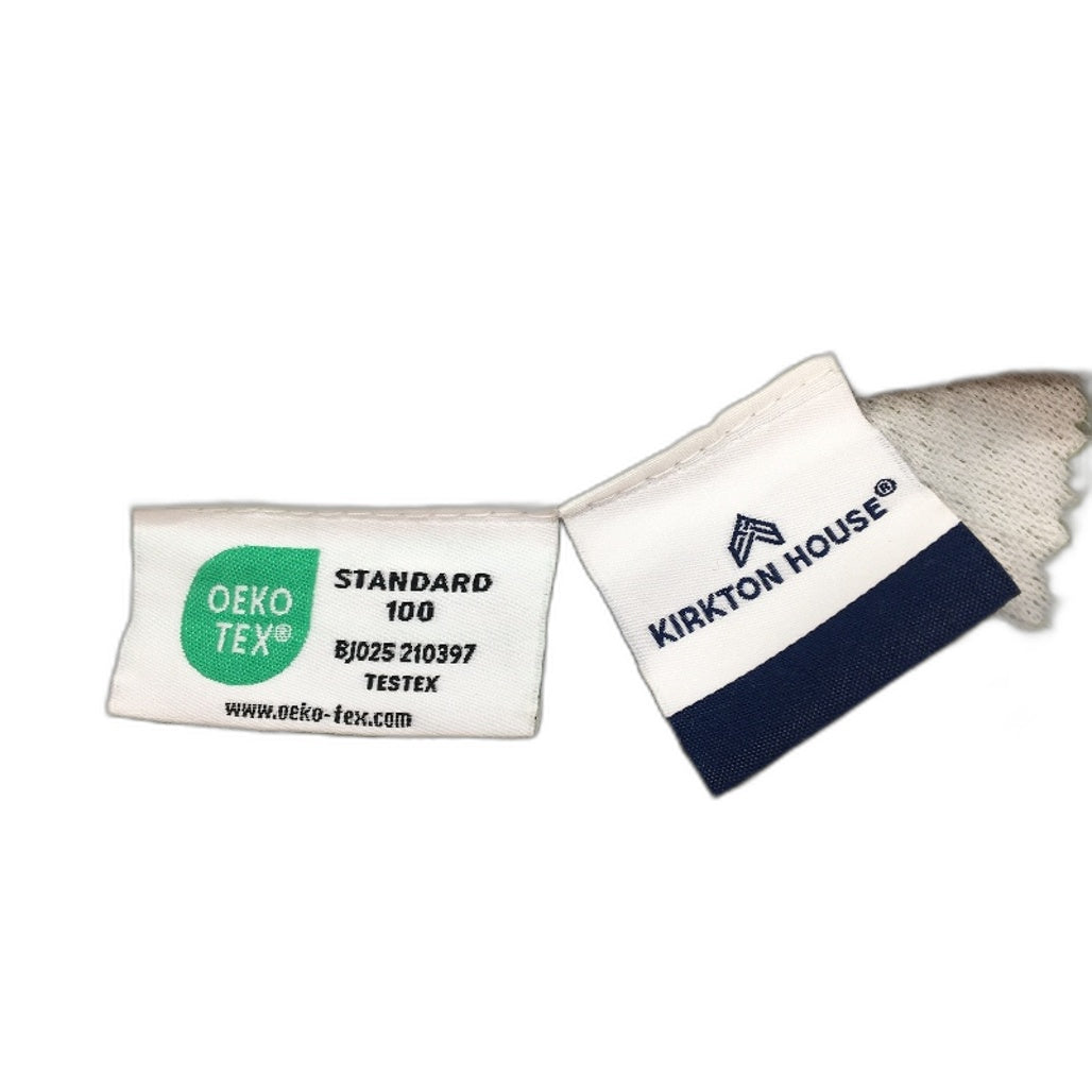 Kirkton House White Olive Green Textured Tassel Throw Blanket 1.3 x 1.8m NEW