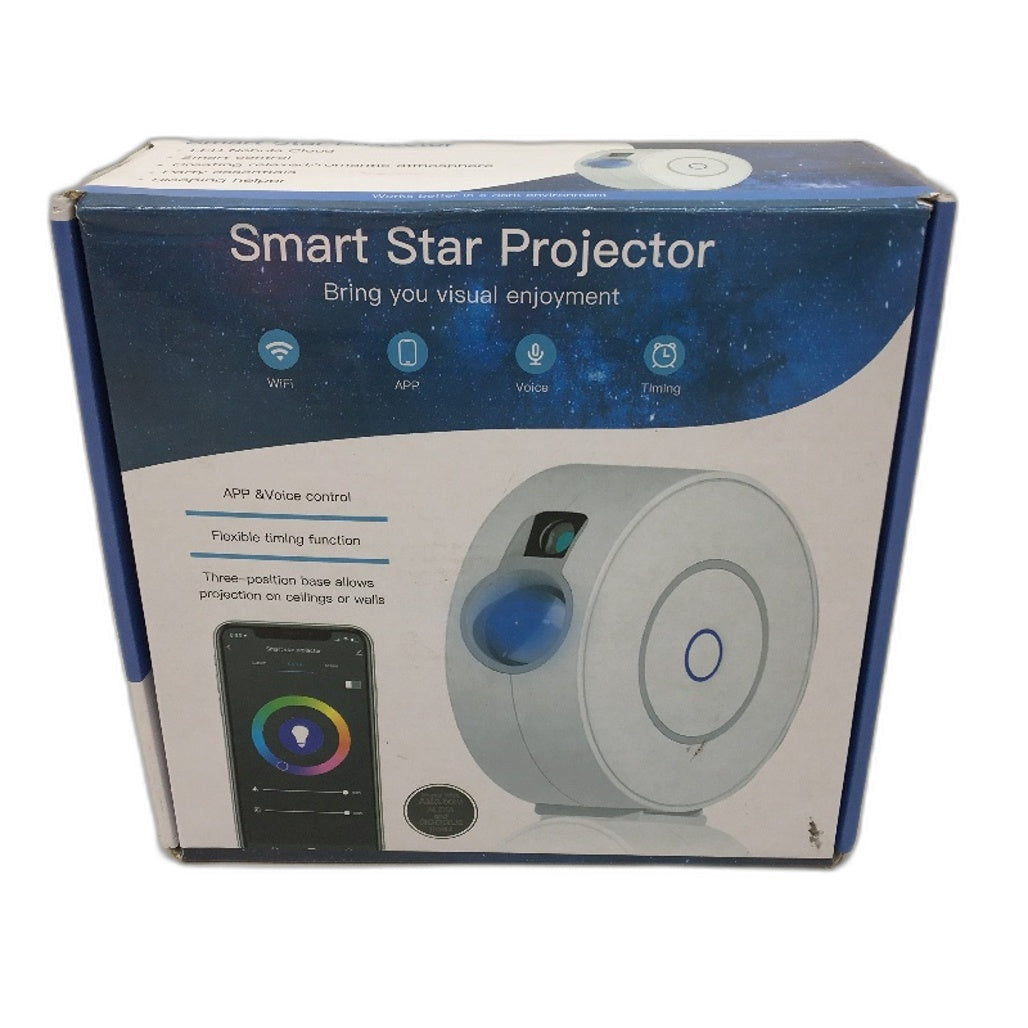Smart Home Galaxy Star Projector Amazon Alexa & Google Home Compatible DEMO