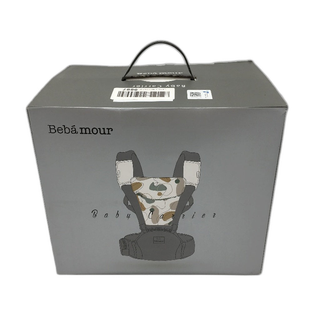 Bebamour Air Grey Foldable Baby Carrier Newborn to Toddler 0-36 Months NEW