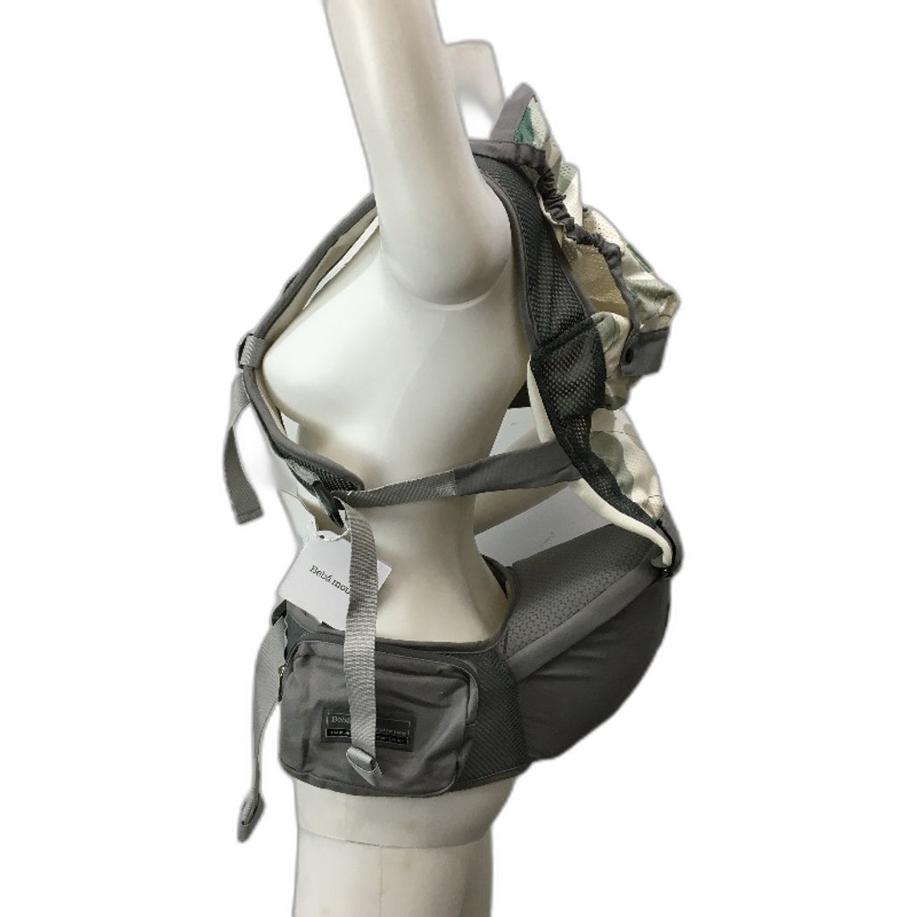 Bebamour Air Grey Foldable Baby Carrier Newborn to Toddler 0-36 Months NEW