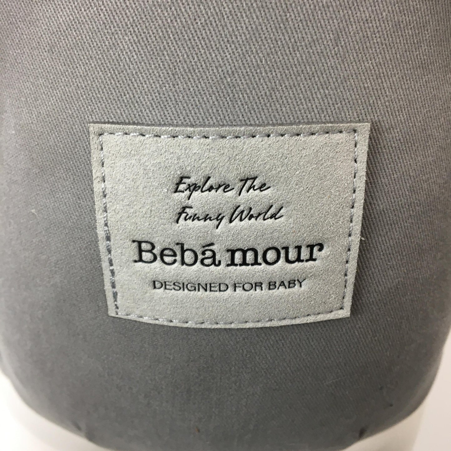 Bebamour Air Grey Foldable Baby Carrier Newborn to Toddler 0-36 Months NEW