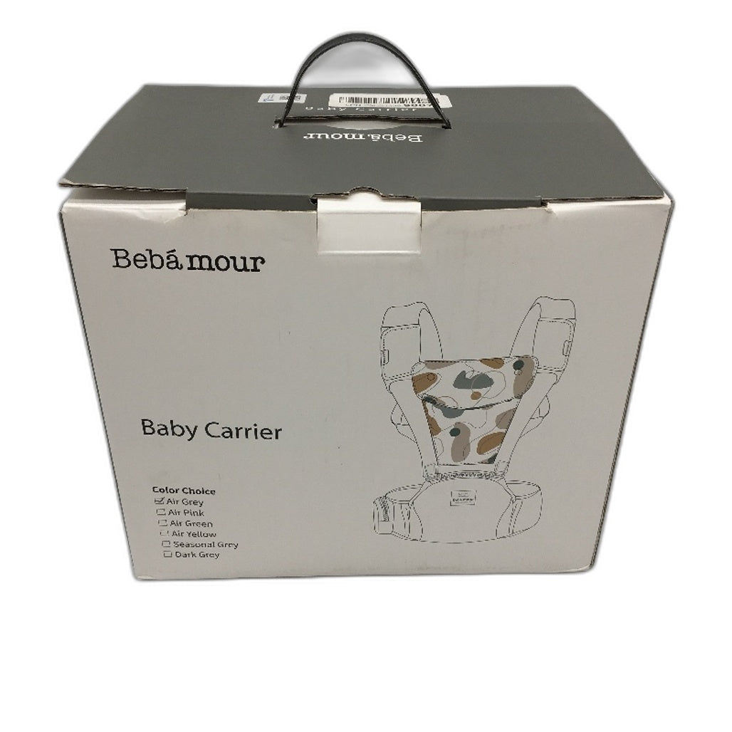 Bebamour Air Grey Foldable Baby Carrier Newborn to Toddler 0-36 Months NEW