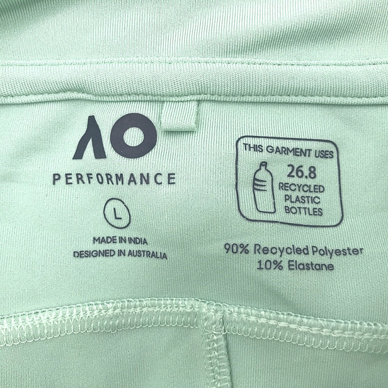 Australian Open Performance Mint Green Tracksuit Jacket Girls Size Large