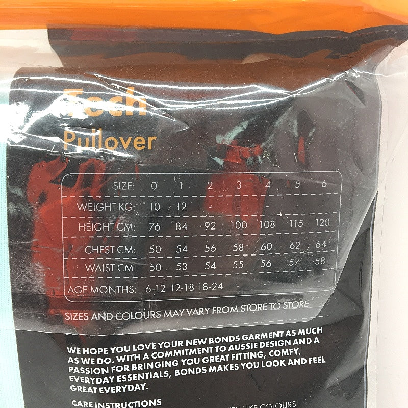 Bonds Pullover Jumper & Lily and Dan Green Childrens Raincoat Kids Size 6 NEW