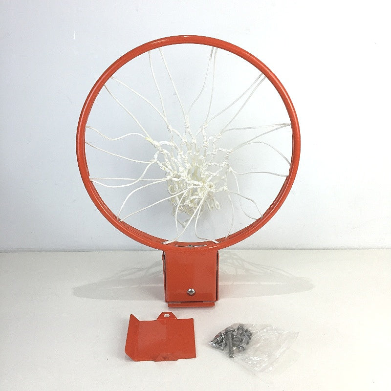 Wall Mount Breakaway Orange Heavy Duty Flex Basketball Rim With Net NEW