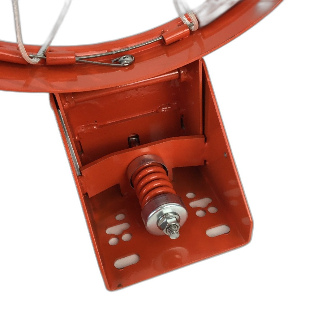 Wall Mount Breakaway Orange Heavy Duty Flex Basketball Rim With Net NEW