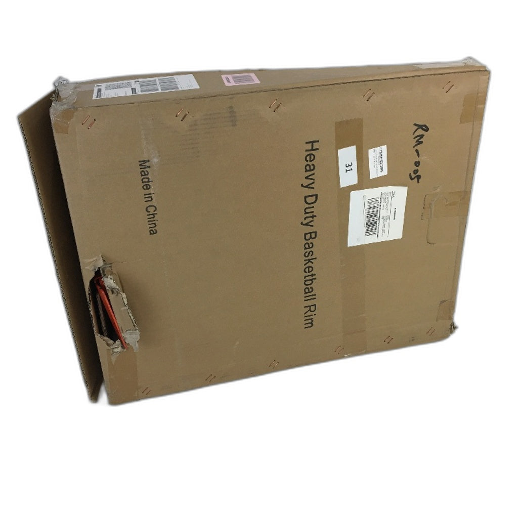 Wall Mount Breakaway Orange Heavy Duty Flex Basketball Rim With Net NEW