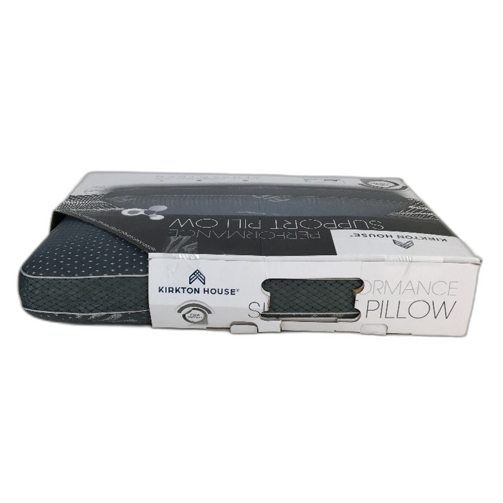 Kirkton House Grey Side Sleeper Performance FIRM Support Pillow NEW