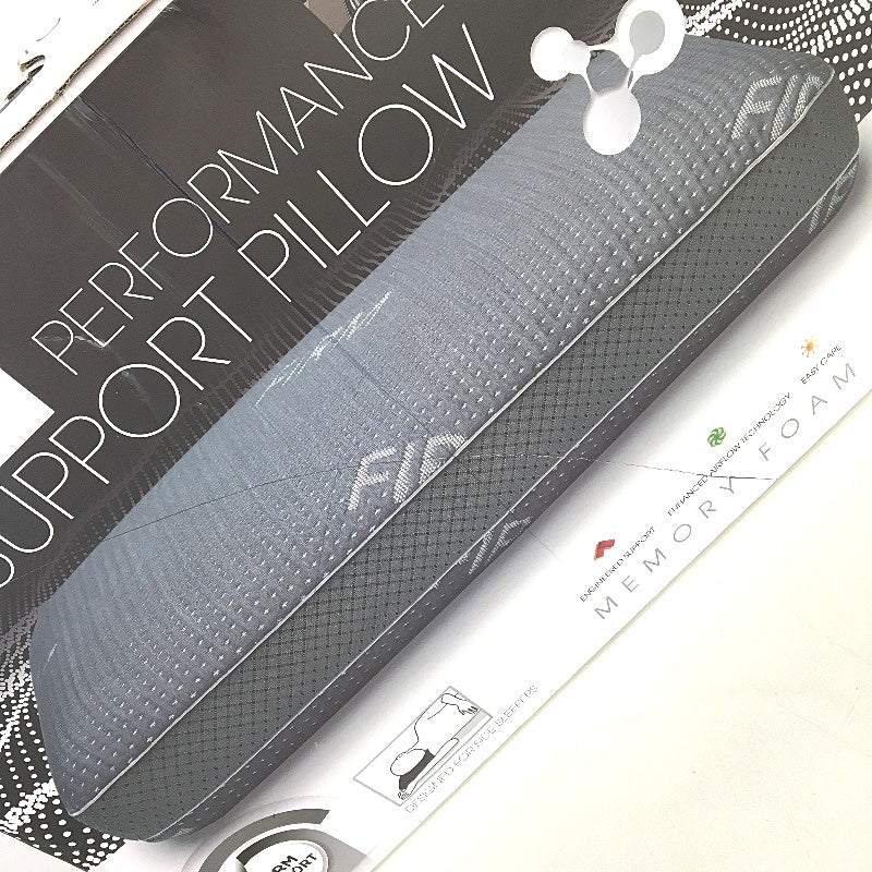 Kirkton House Grey Side Sleeper Performance FIRM Support Pillow NEW