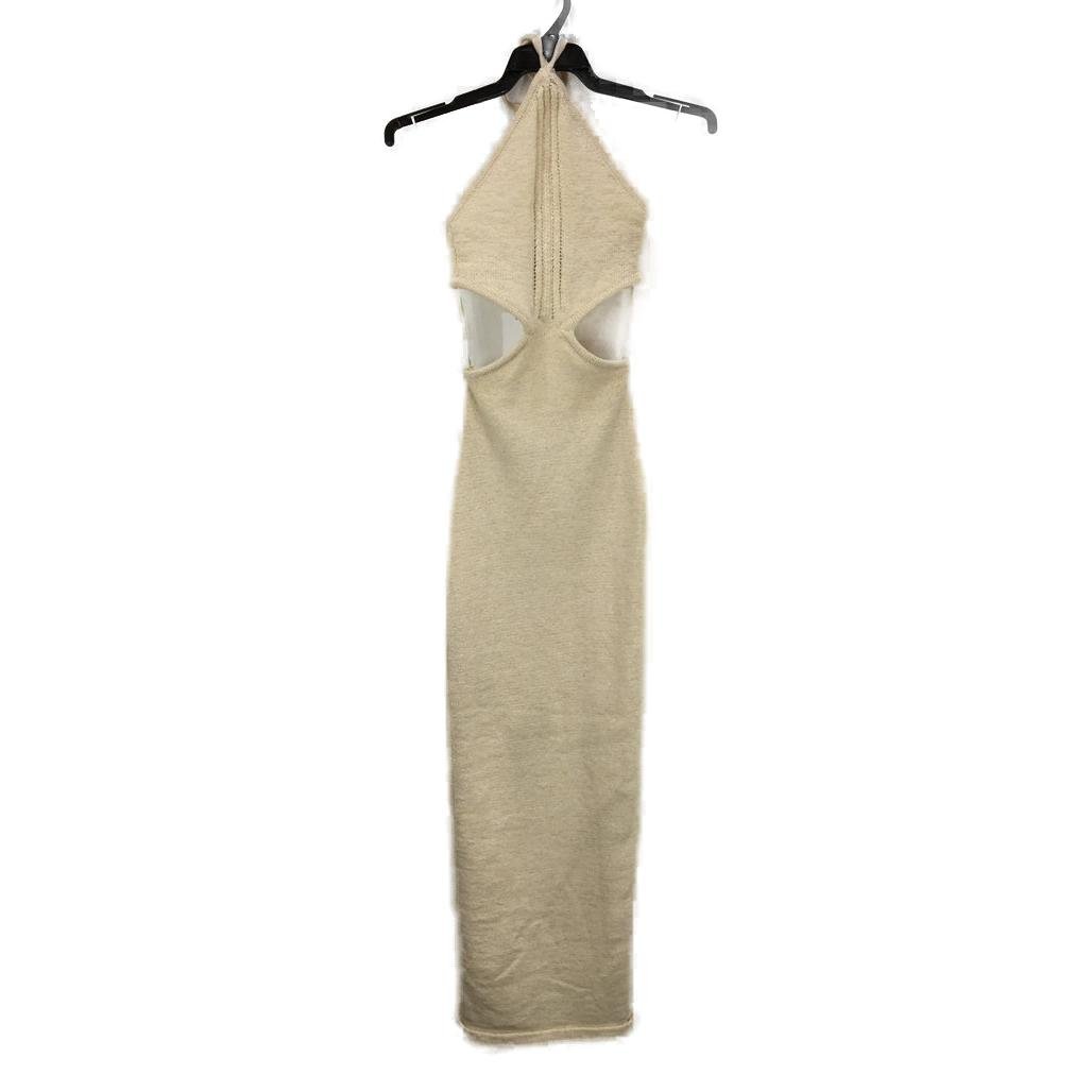 perfect stranger midi dress Perfect Stranger Sorrento Boho Style Cream Knit Midi Dress Ladies Size–  Vinnies Online
