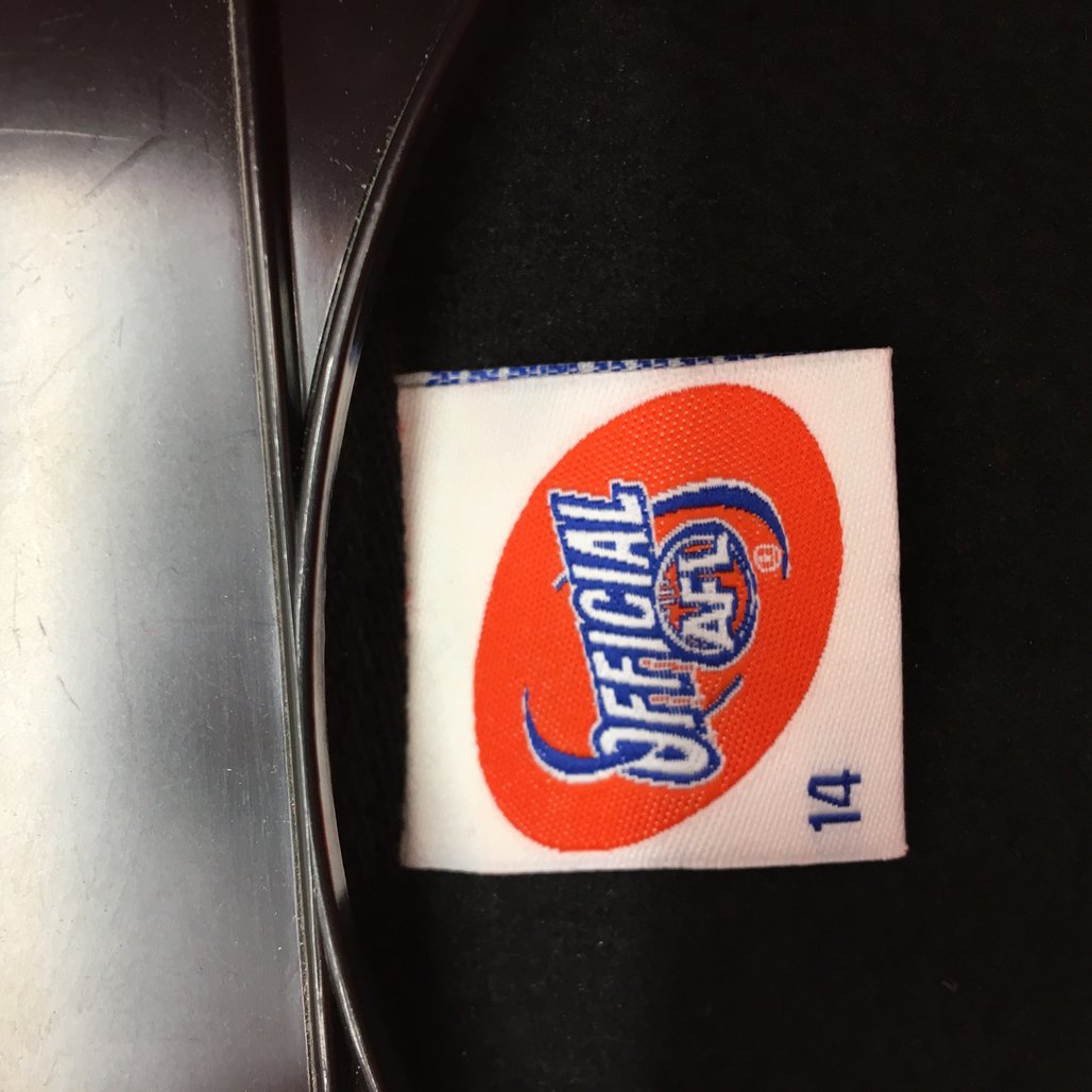 AFL Essendon Bombers Quarter Zip Black/Red Polar Fleece Ladies Size AU 14 NEW