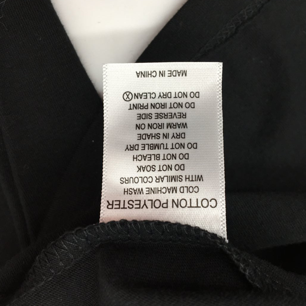 AFL Essendon Bombers FC 1872 Black Graphic Long-Sleeve Tee Youth Sz Medium NEW