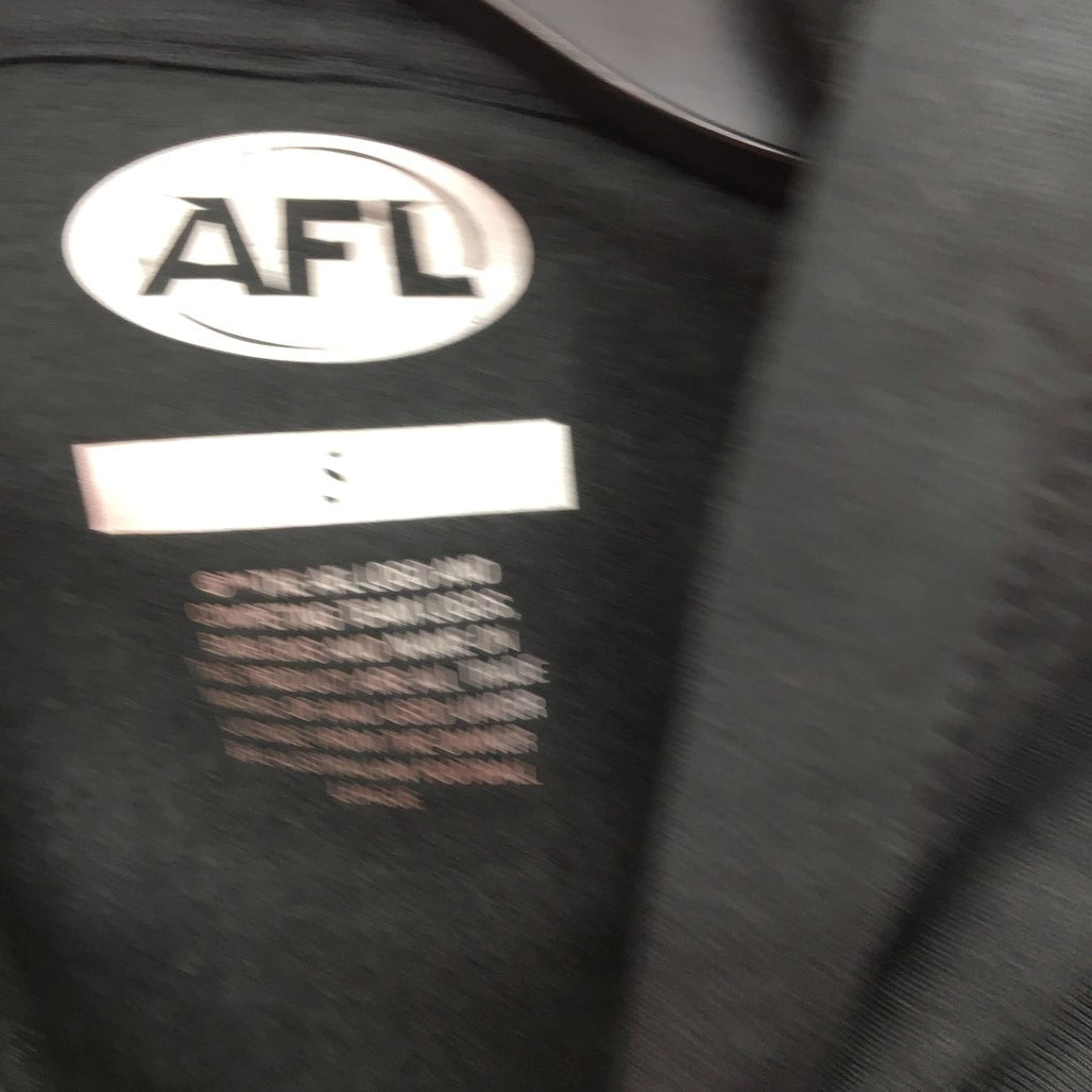 AFL Essendon Bombers Brushed Fleece Premium Black/Grey Hoodie Men Size Small NEW