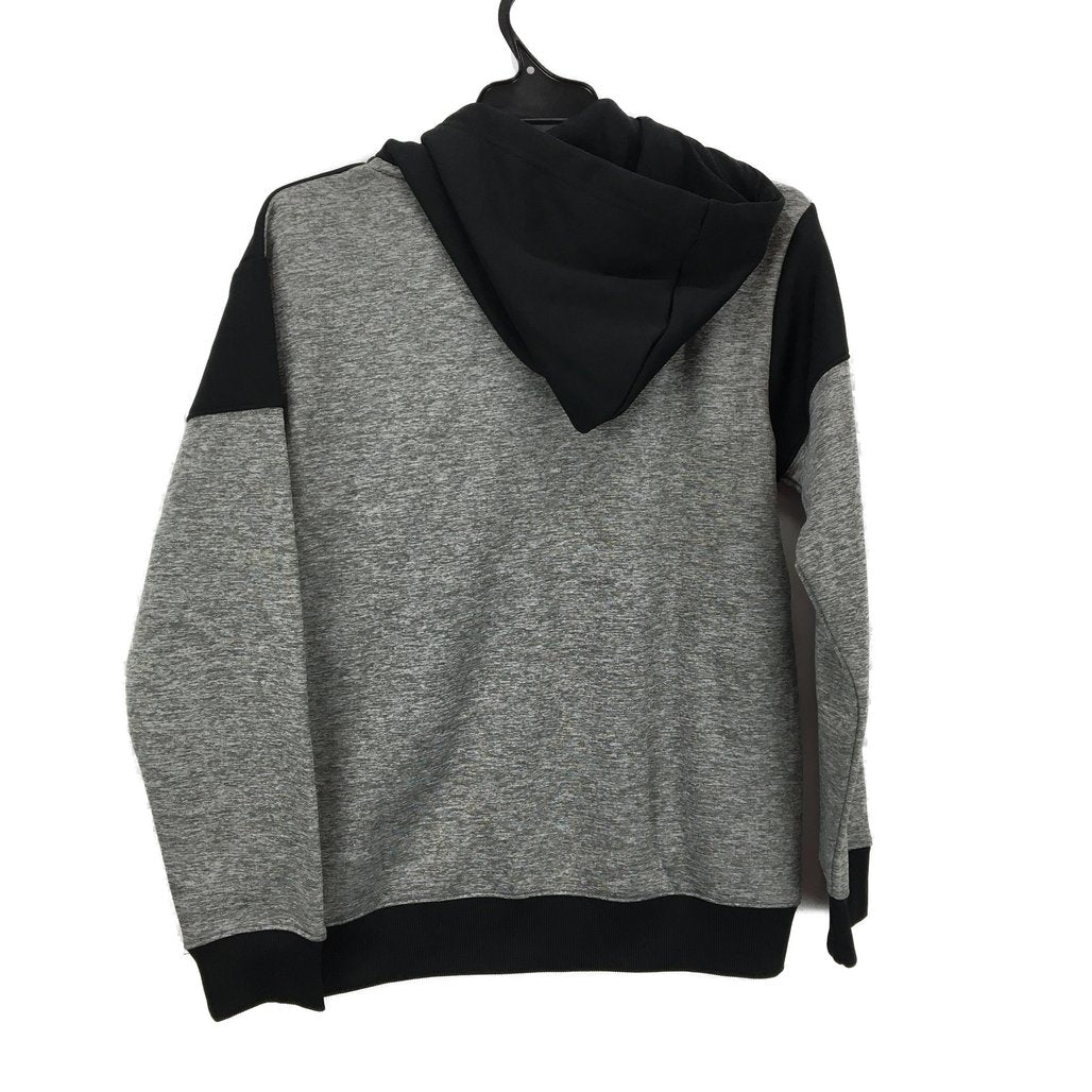 AFL Essendon Bombers Premium Black/Grey Zip Thru Hoodie Ladies Size AU 12 NEW