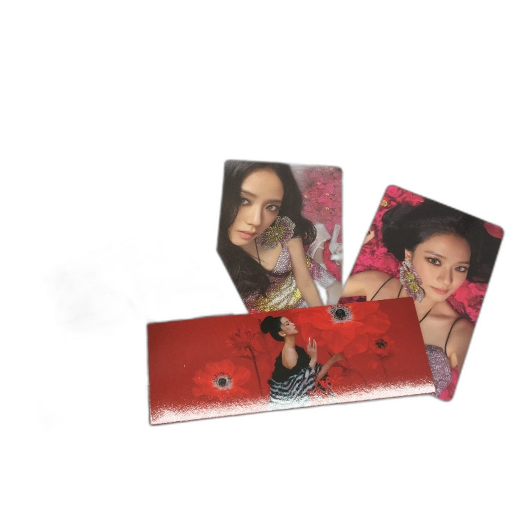 Blackpink Jisoo 2023 Solo Album Me incl CDs Photocards Bookmark Red Ver NEW