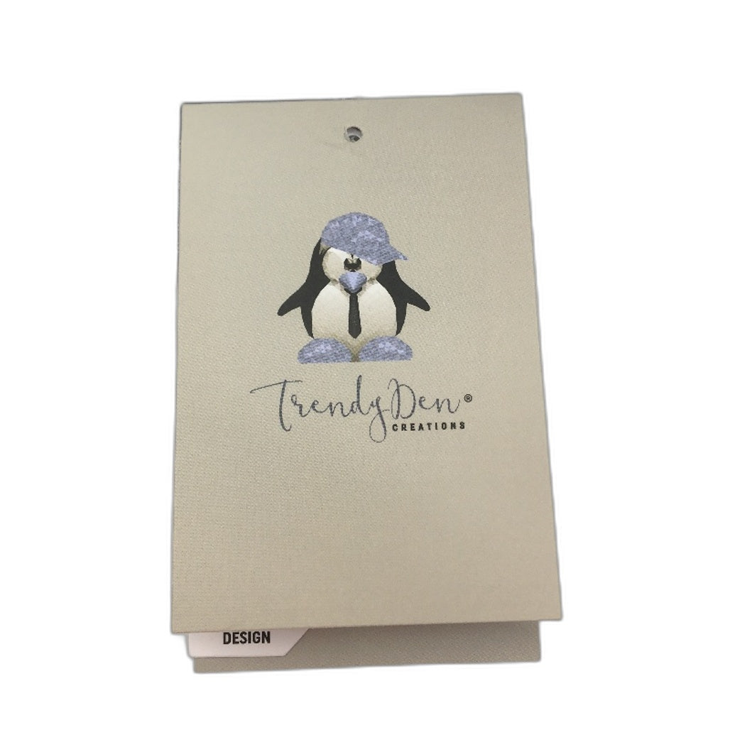 Trendy Den Creations 155cm x 120cm Blue Portable Throw Blanket w Carry Bag NEW