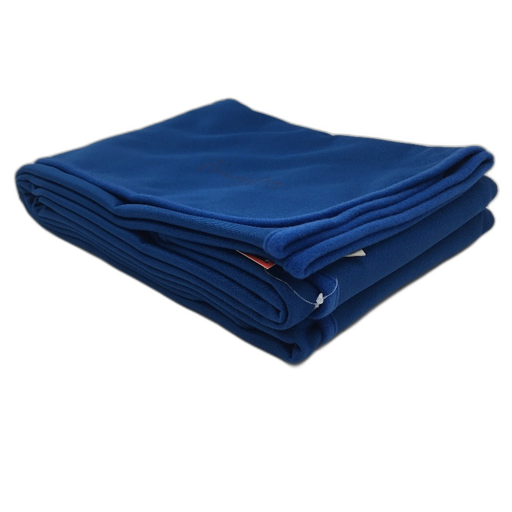 Trendy Den Creations 155cm x 120cm Blue Portable Throw Blanket w Carry Bag NEW