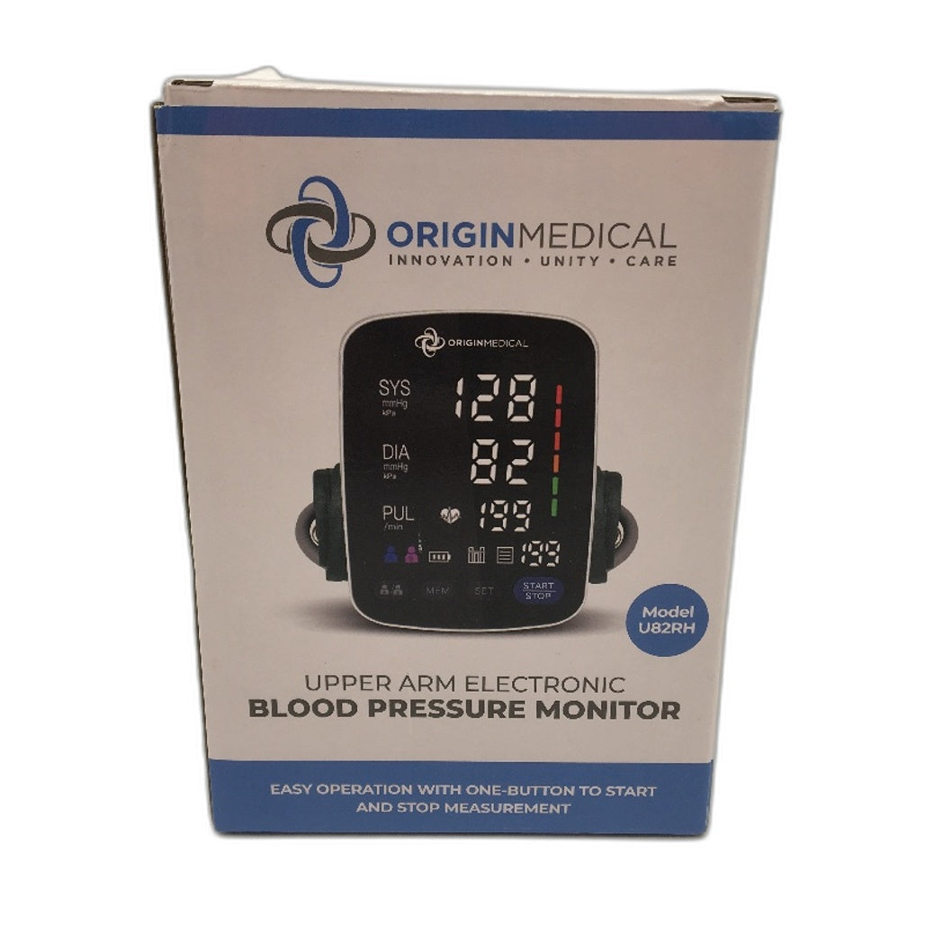 Origin Medical Digital Upper Arm Blood Pressure Monitor U82RH DEMO