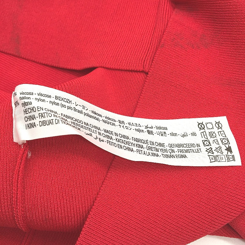 Zara Strappy Sleeveless Red Halterneck Mini Dress Ladies Size Small NEW