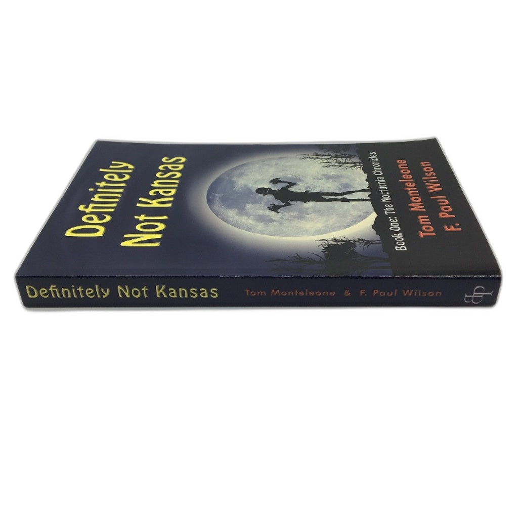 Definetely Not Kansas Book 1 Nocturnia Paperback Novel By Tom Monteleon NEW