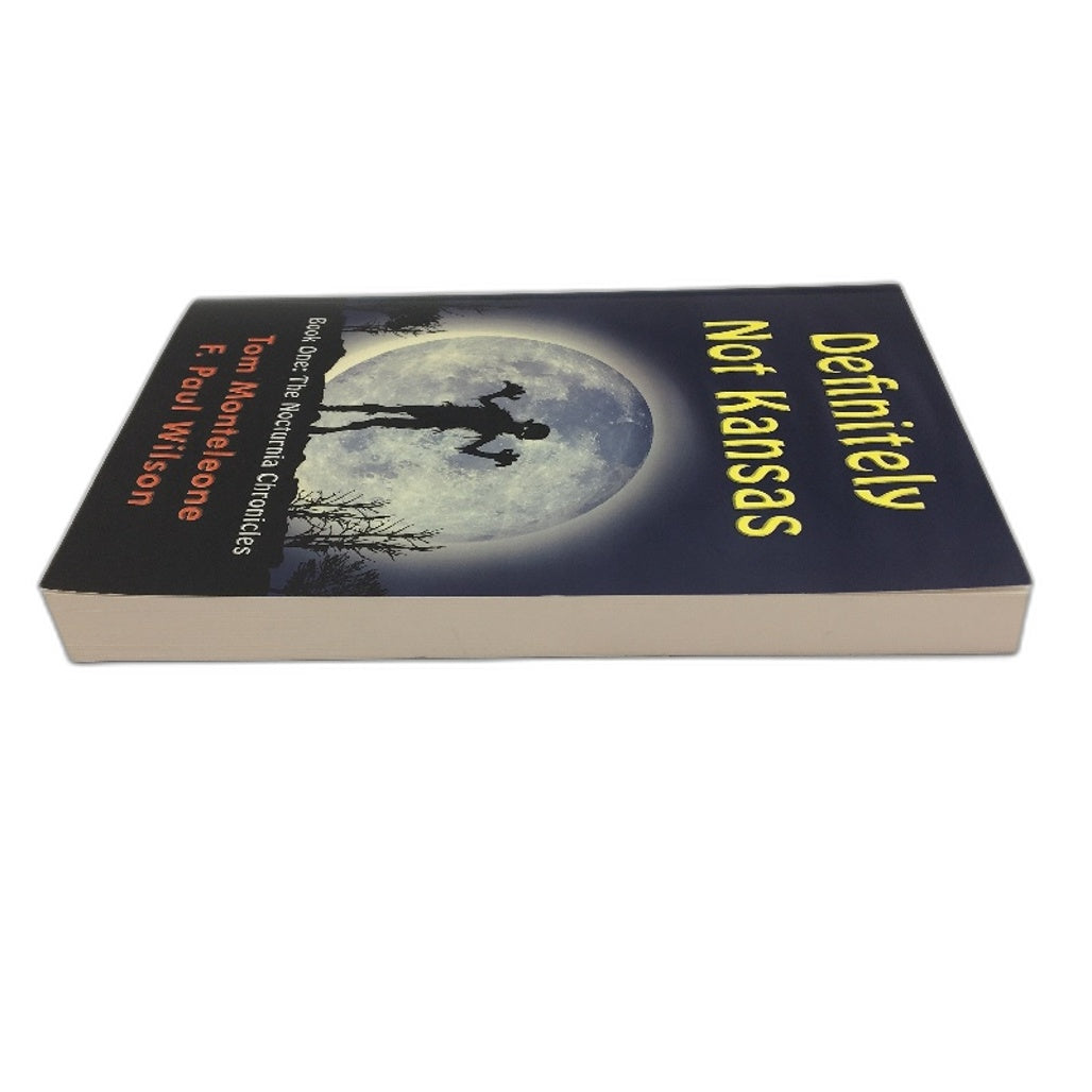 Definetely Not Kansas Book 1 Nocturnia Paperback Novel By Tom Monteleon NEW
