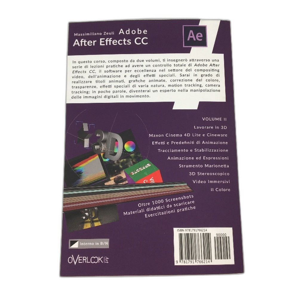 Adobe After Effects Compositing Video PaperBack Book By Massimiliano Zeuli NEW