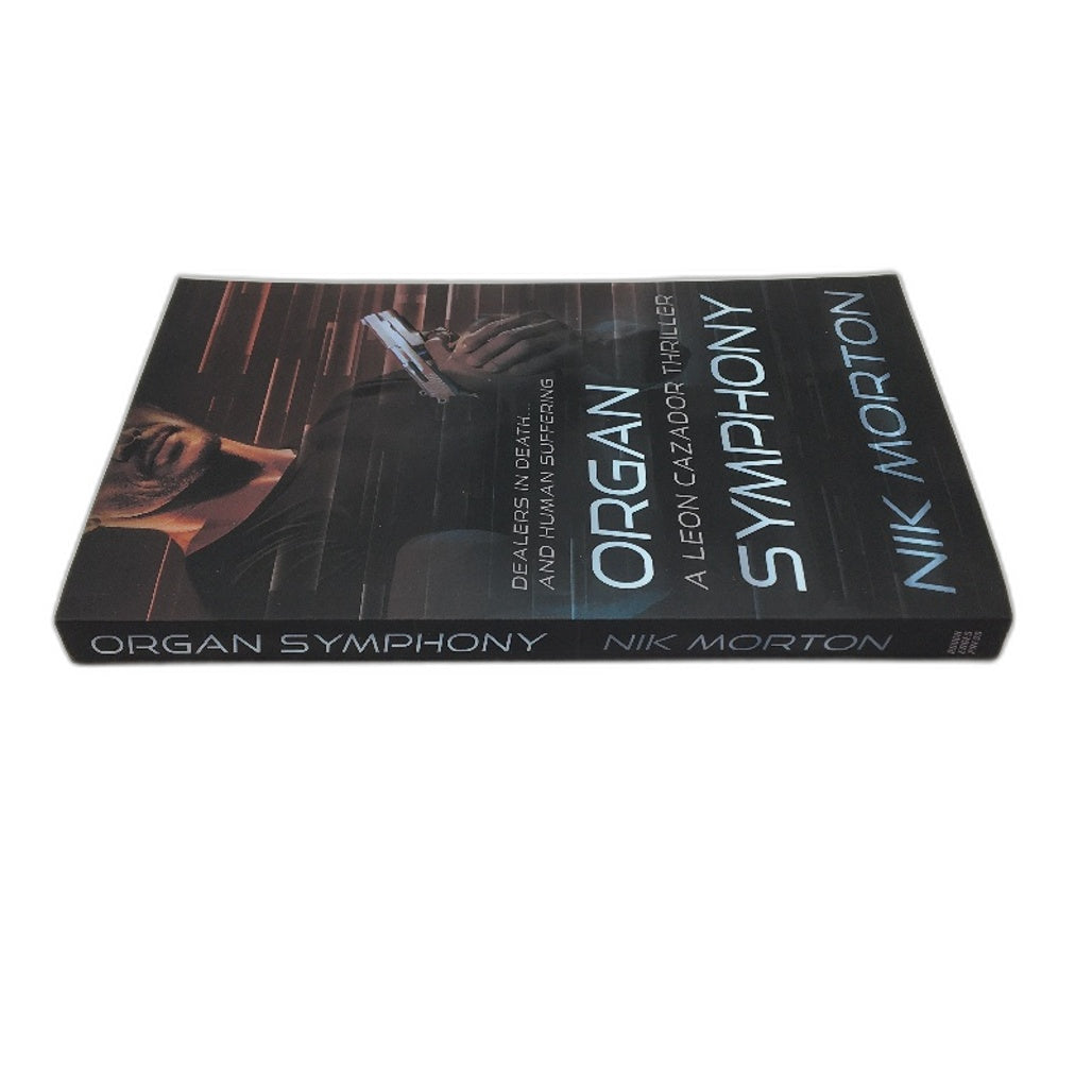 Organ Symphony Leon Cazador Thriller Fiction Paperback Novel By Nik Morton NEW