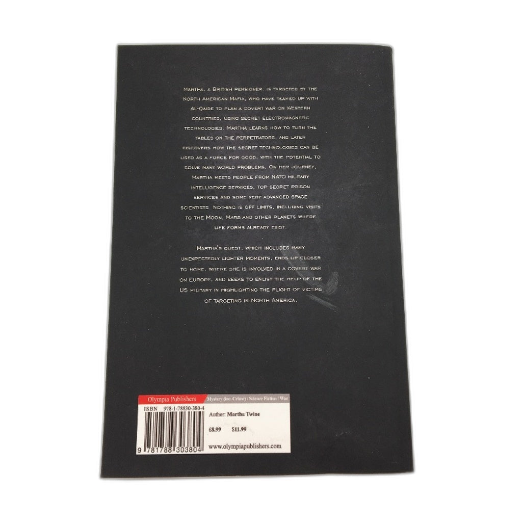 Kiss Terror Goodbye Fiction Paperback Novel By Martha Twine NEW