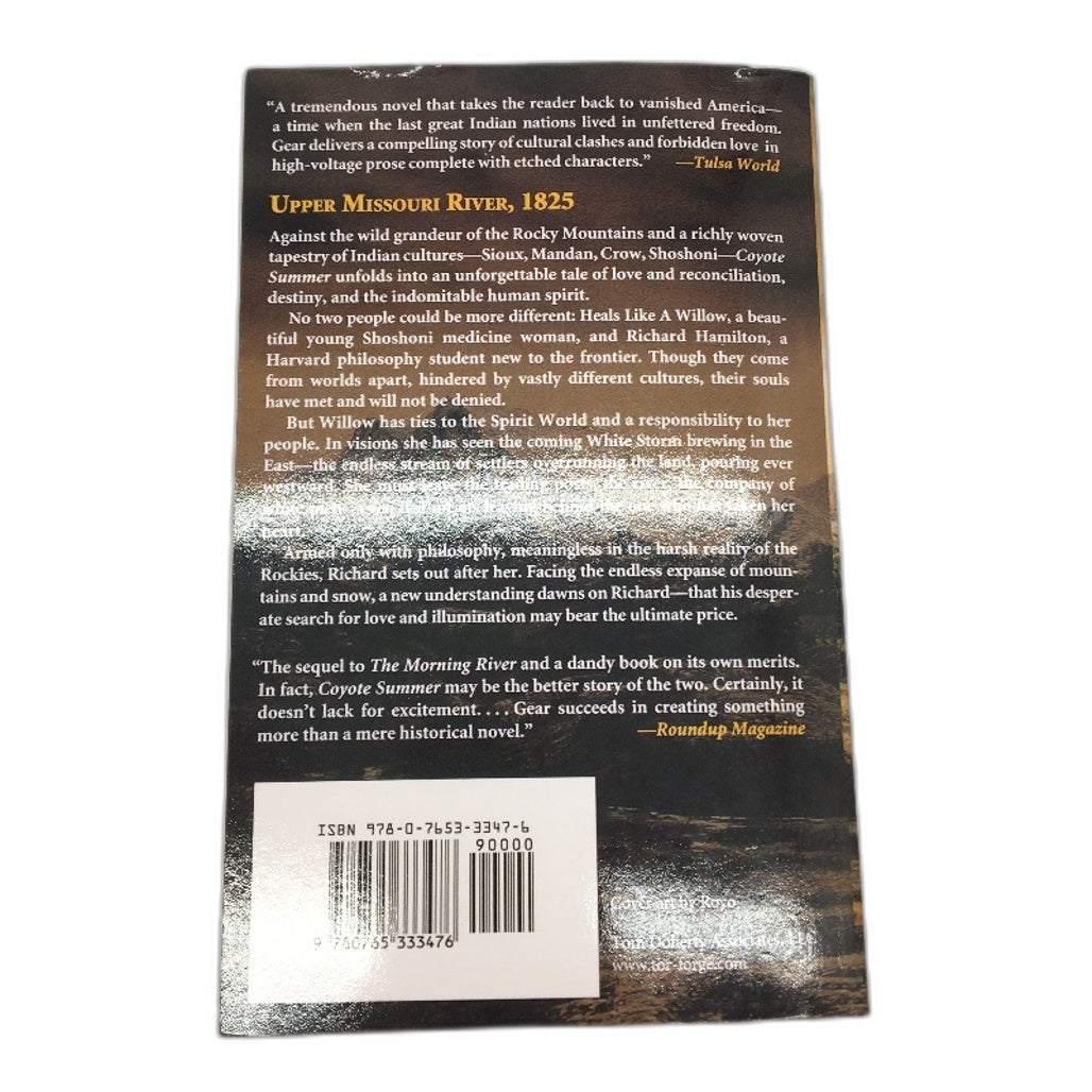 Coyote Summer Fiction Paperback Novel By W Michael Gear NEW