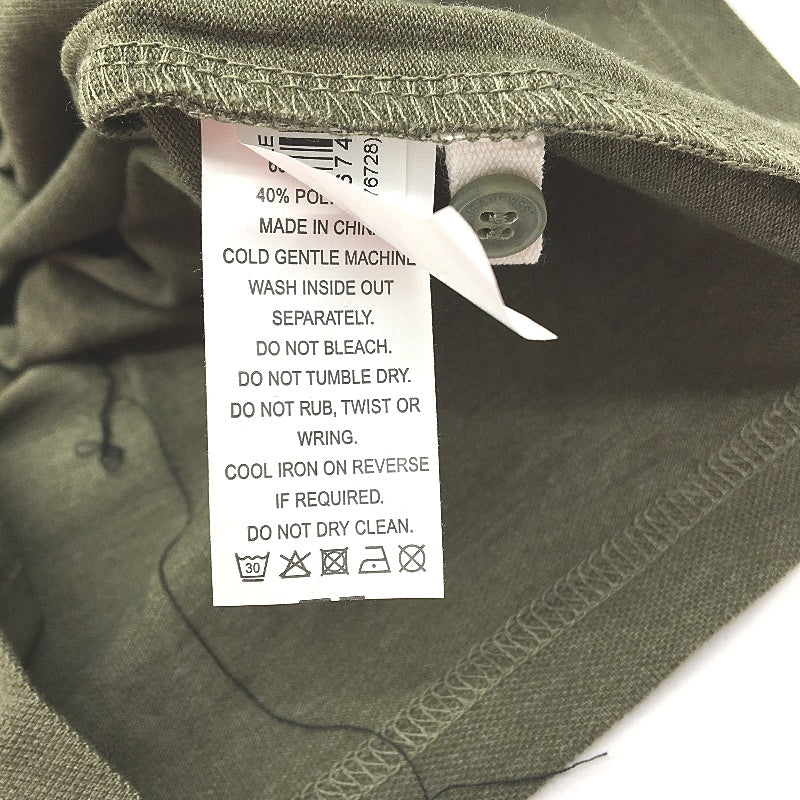 Jeanswest Olive Green Cotton Blend Collared Polo Shirt Mens Size L NEW