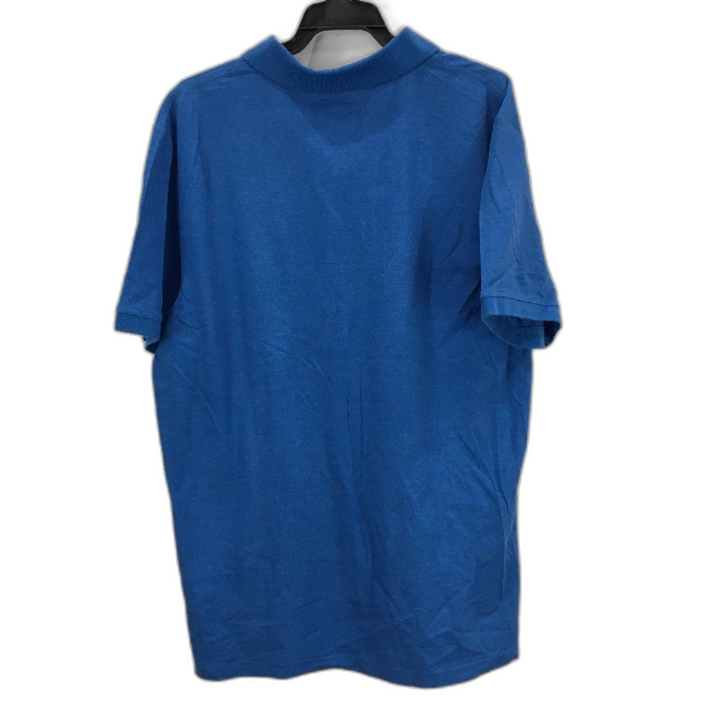 Jeanswest Ocean Blue Cotton Blend Collared Polo Shirt Mens Size L NEW