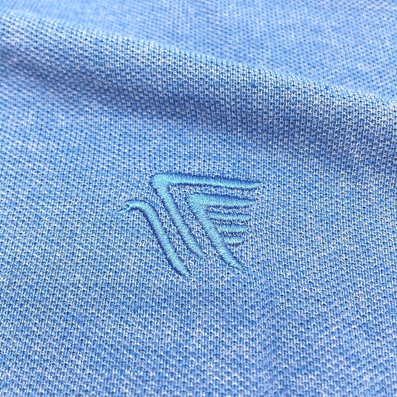 Jeanswest Ocean Blue Cotton Blend Collared Polo Shirt Mens Size L NEW