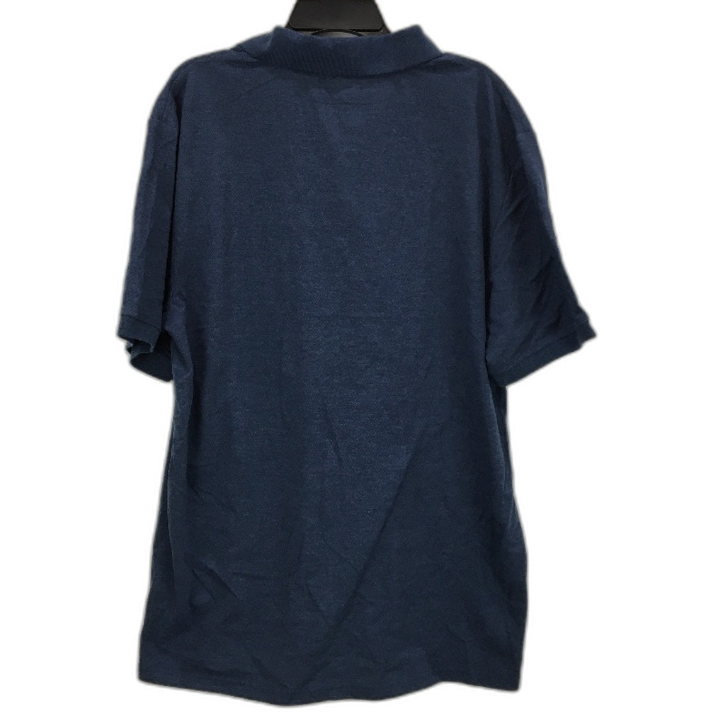 Jeanswest Dark Blue Cotton Blend Collared Polo Shirt Mens Size L NEW