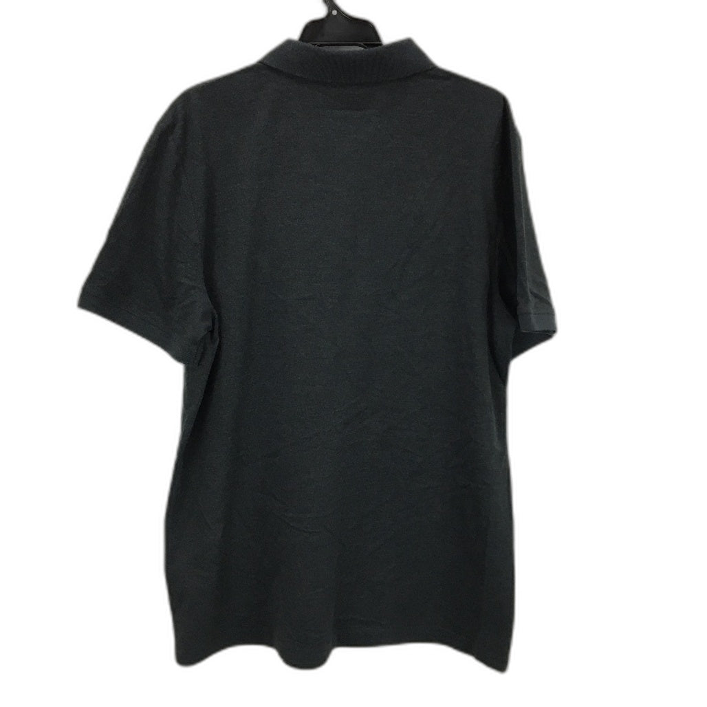 Jeanswest Dark Grey Cotton Blend Collared Polo Shirt Mens Size L NEW