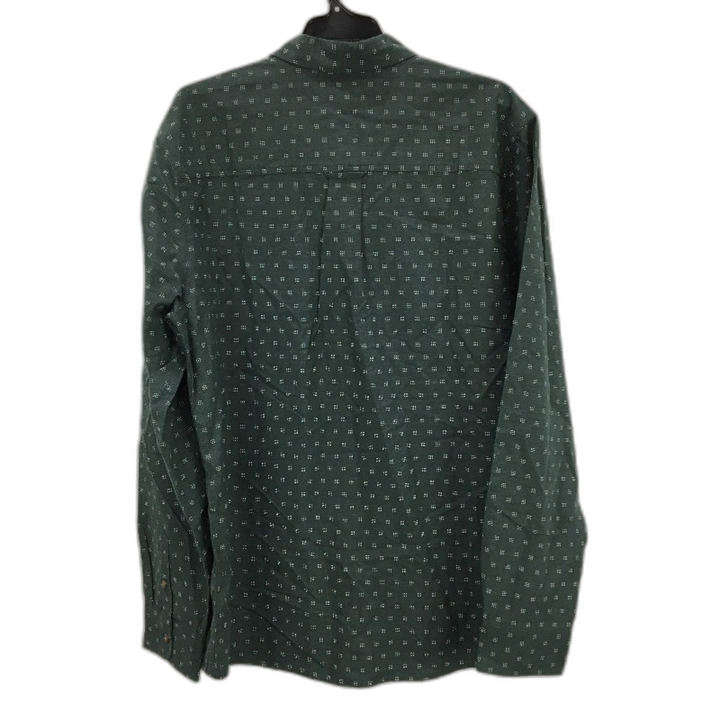 Jeanswest Forrest Green Cotton Blend Long Sleeve Casual Shirt Mens Size L NEW