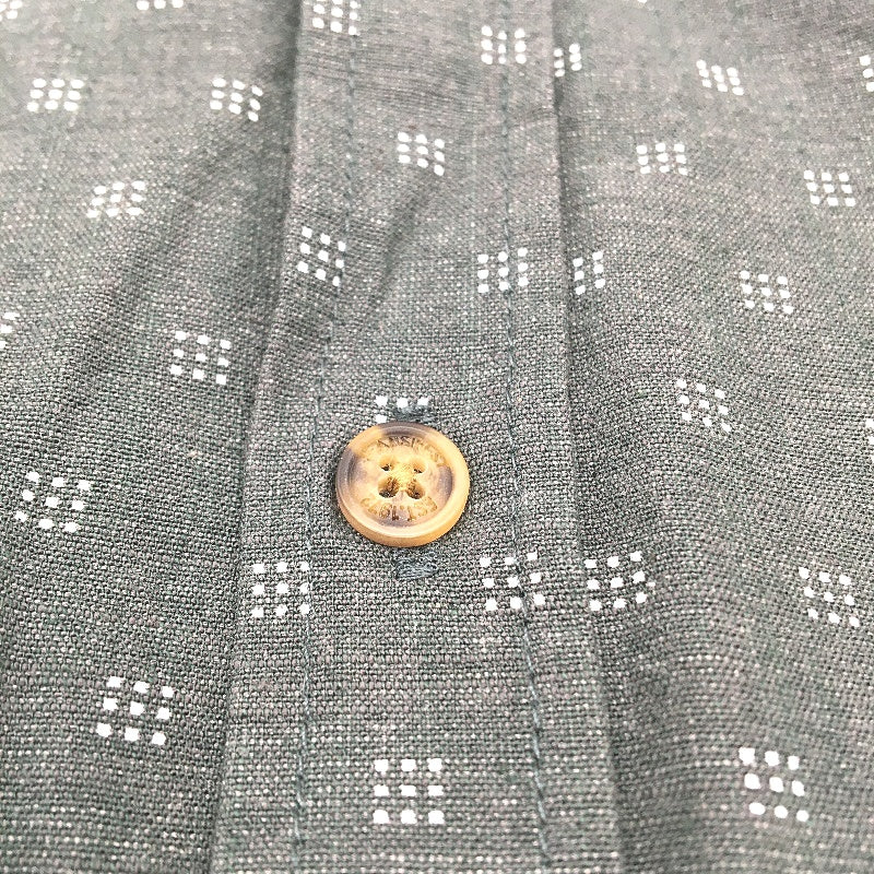 Jeanswest Forrest Green Cotton Blend Long Sleeve Casual Shirt Mens Size L NEW