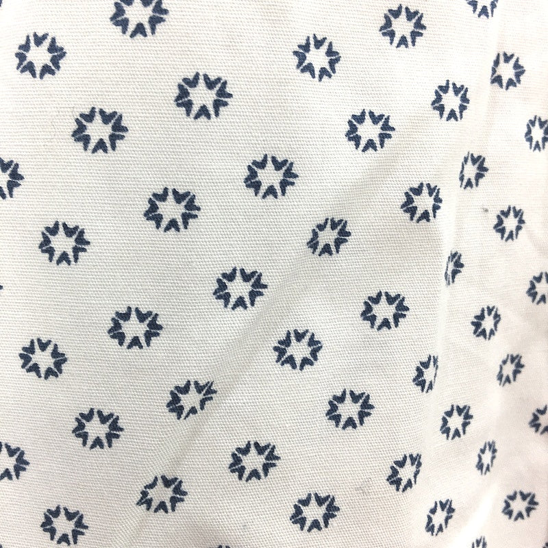 Jeanswest White & Blue Dot 100% Cotton Long Sleeve Casual Shirt Mens Size L NEW